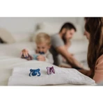 Suavinex Night &amp; Day Whale – 2 Silikon-Schnuller für Babys im Alter von 4 bis 18 Monaten
