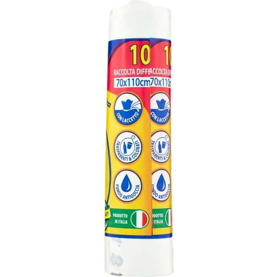 Bolsa de reciclaje Fortex de 120 litros - paquete de 10 bolsas