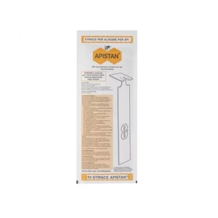 Vita Bee Health Apistan - 10 strips voor de bestrijding van varroamijten bij bijen met fluvalinaat, 8 g