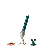 Fler The Rasor Starter Set Pine - Anodized aluminum razor with 5 blades