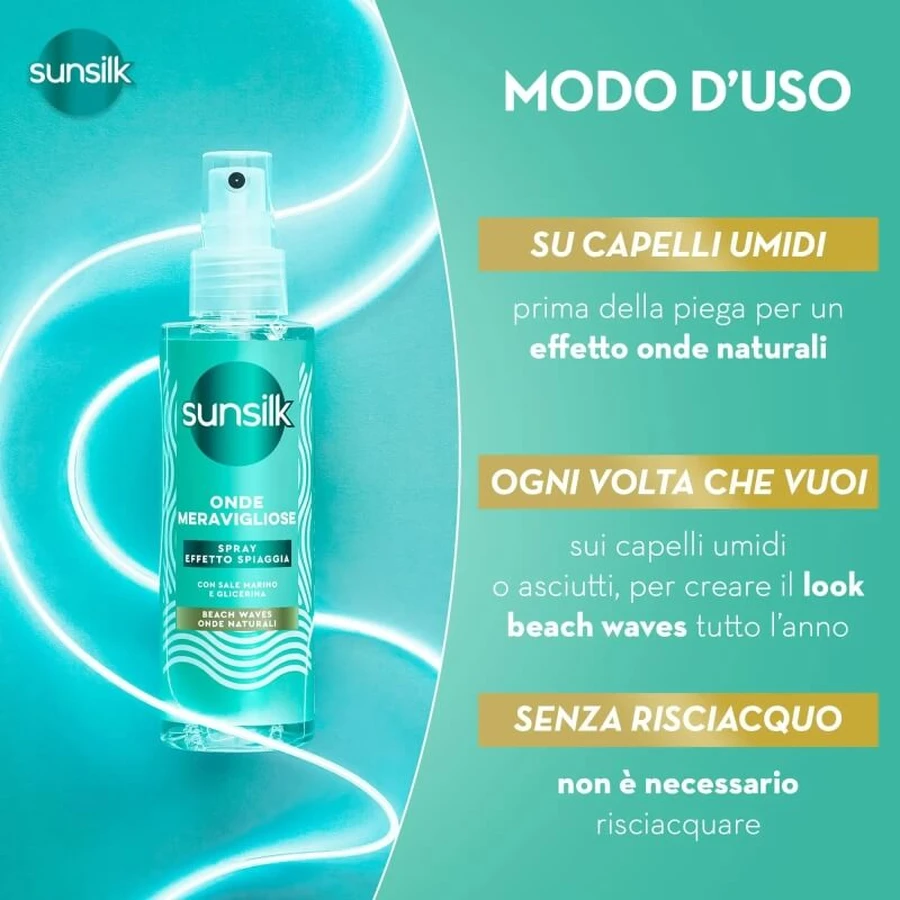 Sunsilk Wonderful Waves - Spray voor een strandlook 150 ml