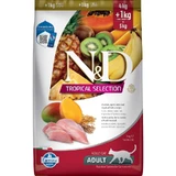 Farmina N&amp;d Tropical Selection Adult Chicken - Compleet voer voor volwassen katten, 5 kg