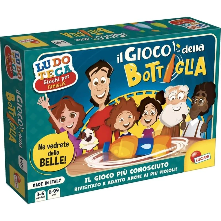Lisciani Ludoteca: Het Flessenspel - Bordspel