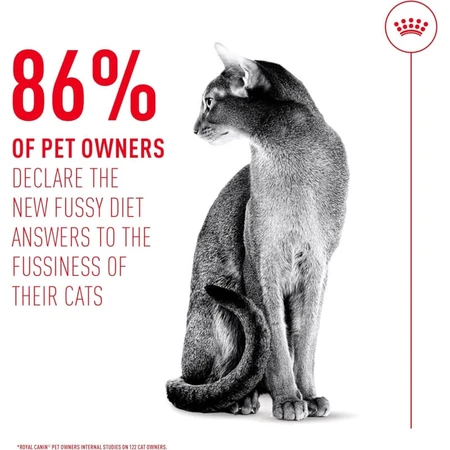 Royal Canin Fussy Exigent - Compleet voer voor volwassen katten met een zeer kieskeurige eetlust, 2 kg