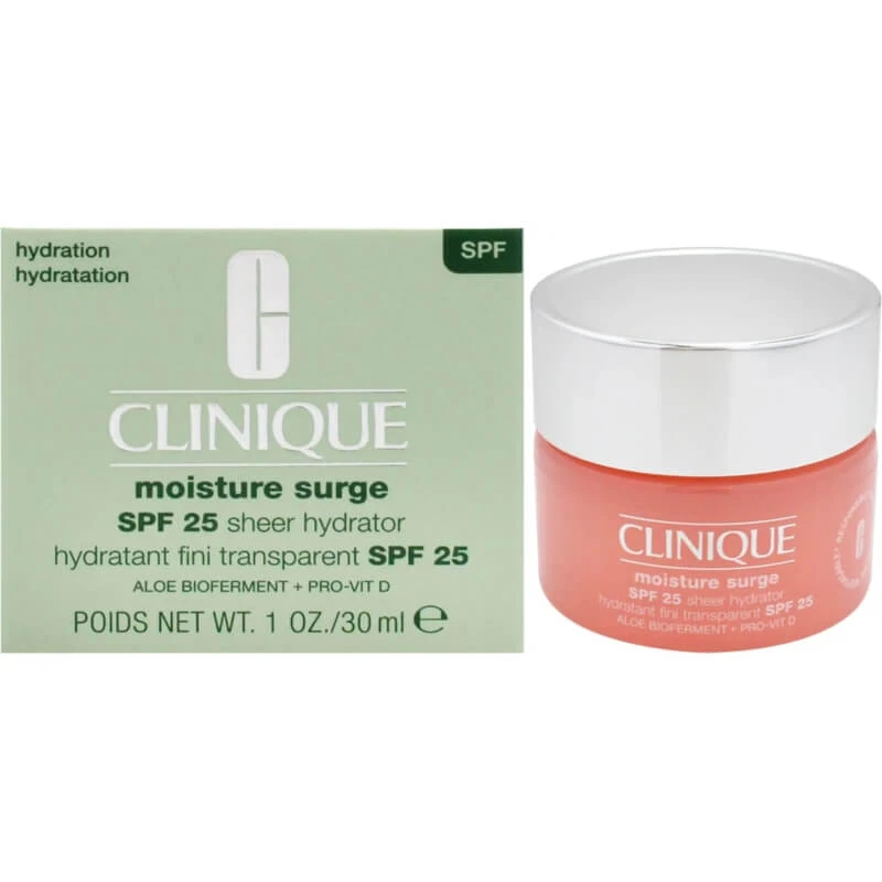 Clinique Moisture Surge SPF 25 - Hydraterende en beschermende crème, 30 ml