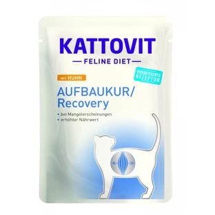 Kattovit Recovery Chicken - Natvoer voor katten in de voedingsherstel- en herstelfase, 85 g
