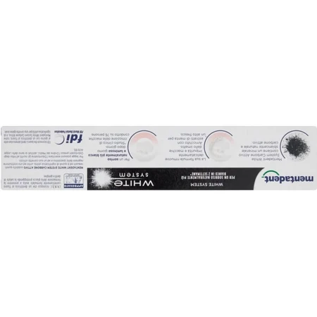 Mentadent White Actieve Kool - Whitening-tandpasta 75 ml