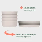 Set Chicco pentru diversificare alimentară 12 luni+ – set cu cană, bol și farfurie plată antiderapantă, furculiță și lingură roz