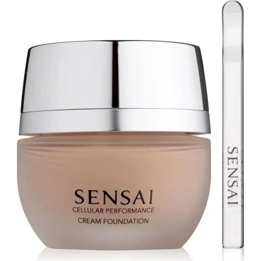 Base de maquillaje en crema Kanebo Sensai SPF 15 - Base antienvejecimiento - N.º CF13 Beige cálido