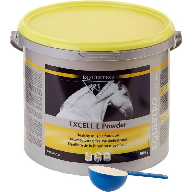 Equality Equistro excell-e poeder – spiersupplement voor paarden, veulens en pony’s, 3 kg