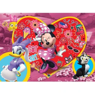 Lisciani dubbelzijdige Minnie-maxi-puzzel, 108 stukjes