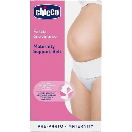 Chicco Schwangerschaftsgürtel – Größe S, Weiß