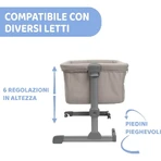 Chicco next2me essential – Beistellbett – dune re_lux