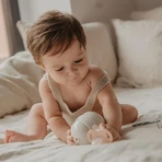 Suavinex Bonhomia – cutiuță pentru suzetă cu bufniță roz