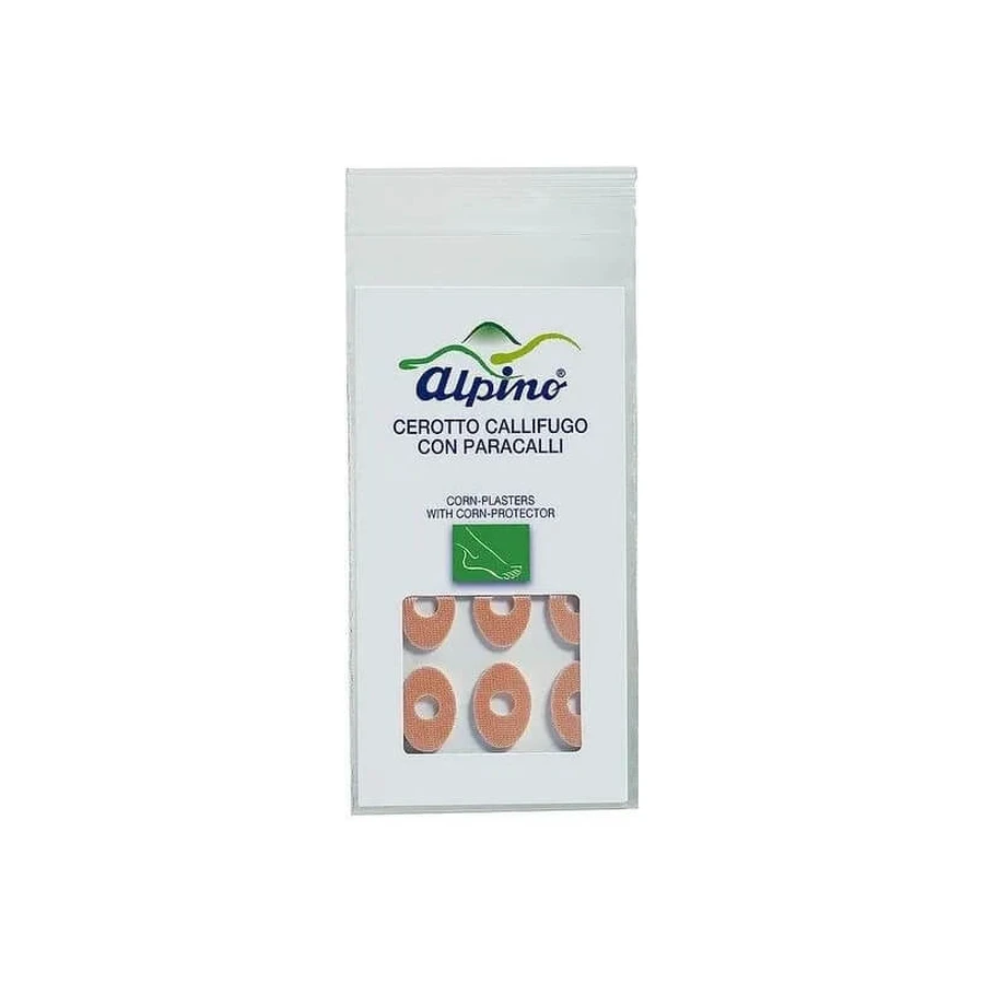Montefarmaco Alpino – Pflaster zur Hornhautentfernung + 9 Hornhautpads