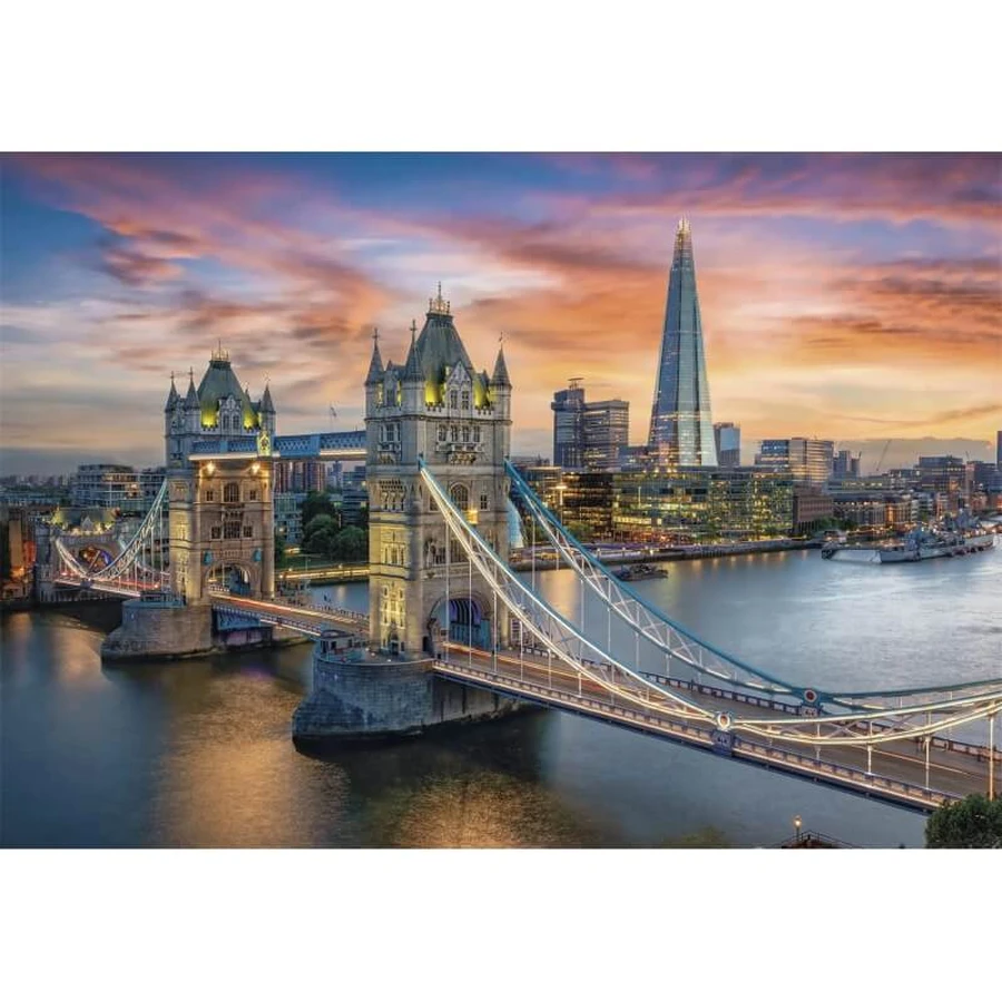 Clementoni London twilight 31694 - puzzle da 1500 pezzi