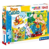 Clementoni Topo Gigio-puzzel, 104 stukjes, 62 x 42 cm