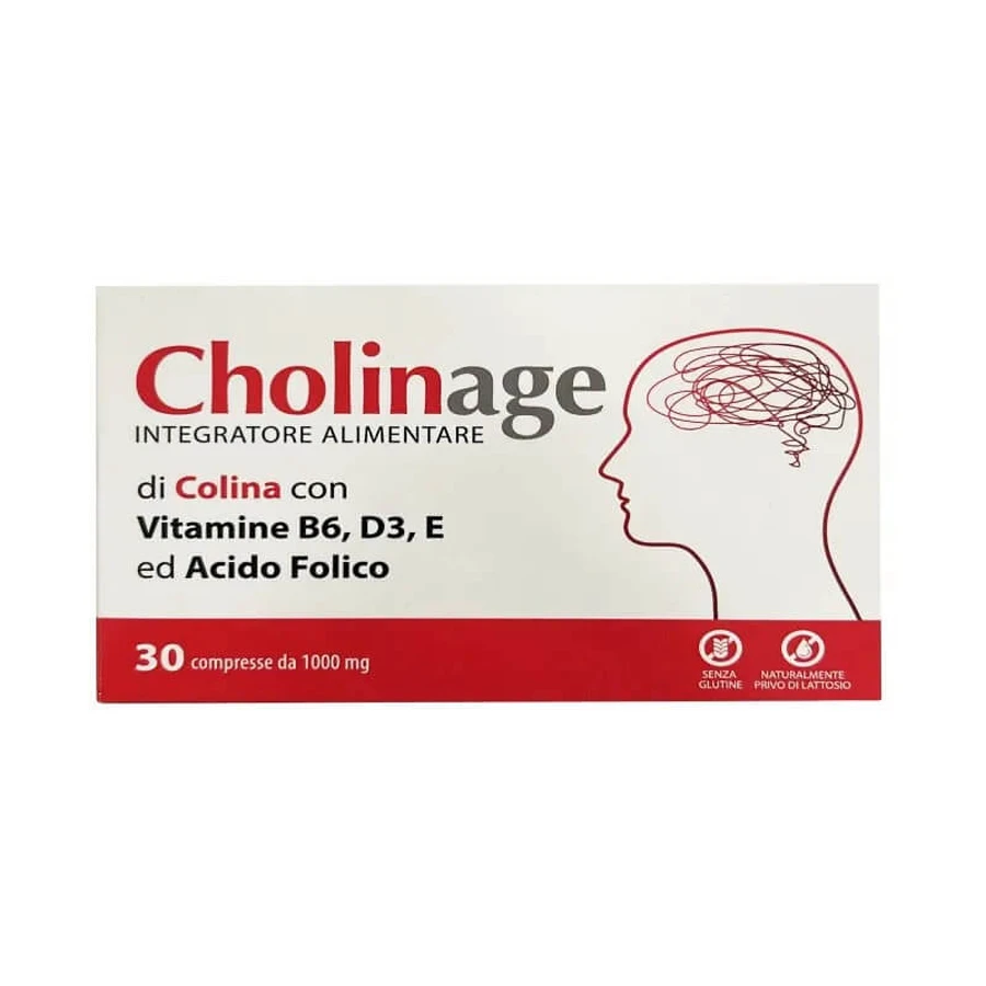 Cholinage 30 capsules - voedingssupplement voor het zenuwstelsel