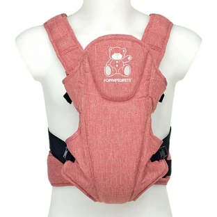 Foppapedretti Marsupi8 – Babytrage in Rot-Denim