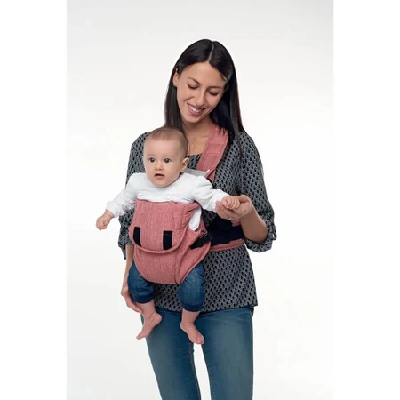 Foppapedretti Marsupi8 – Babytrage in Rot-Denim