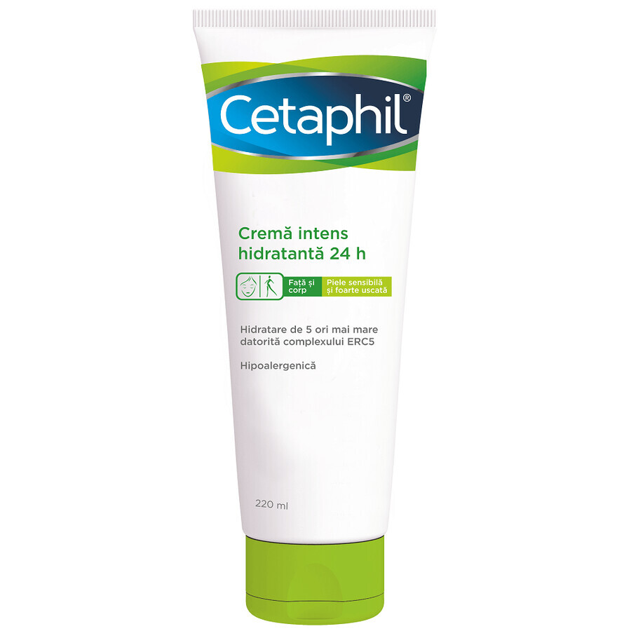 Cetaphil Intensieve Hydraterende Dagcrème, 220 ml, Galderma