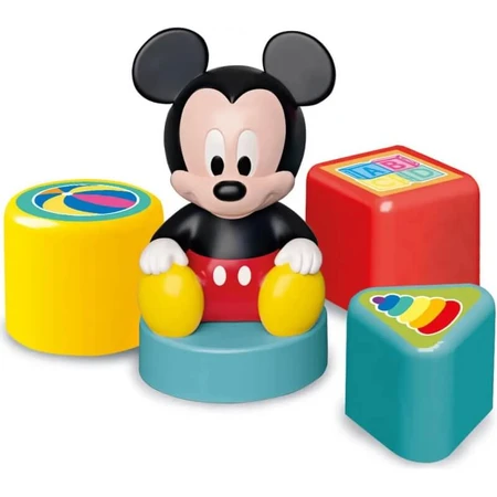 Clementoni Disney baby – Mickey, trenuleț cu forme