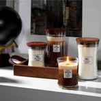 Woodwick Trilogy - Café Sweets - Grote geurkaars, 609 g
