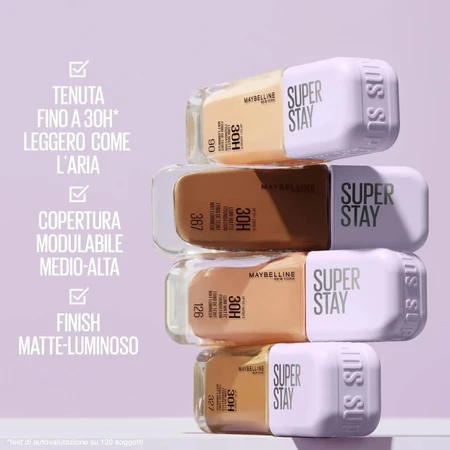 Maybelline Superstay Lumi Matte - Fond de teint liquide - N° 129