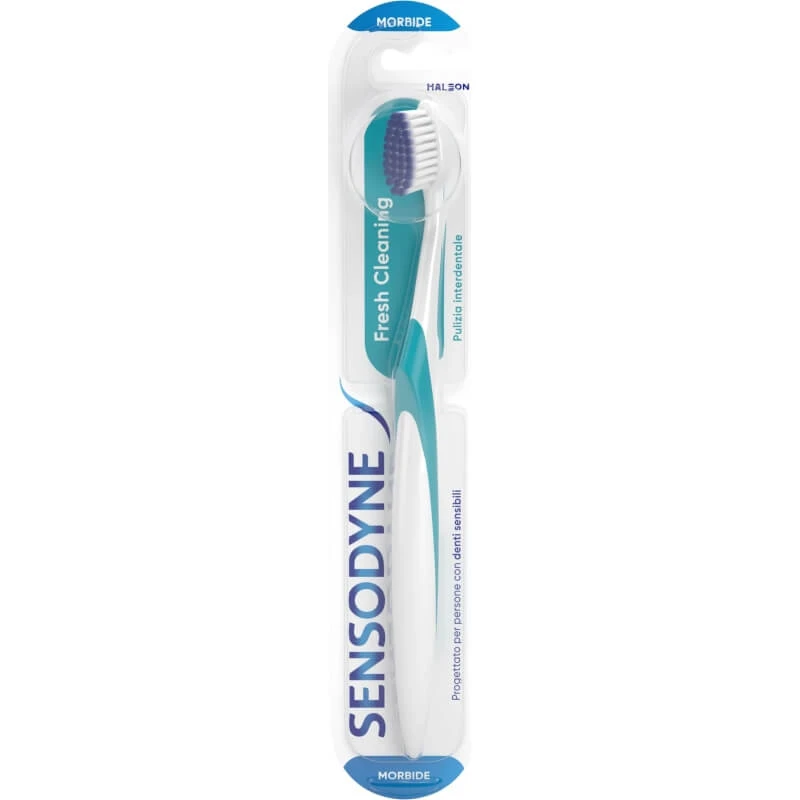 Sensodyne Fresh Cleaning - Tandenborstel met zachte borstelharen voor gevoelige tanden
