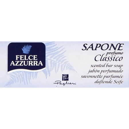 Classic Blue Fern - 3 stukken zeep, elk 100 gr
