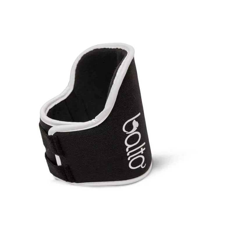 Balto Neck eco zwart - stevige anti-likkraag - maat L