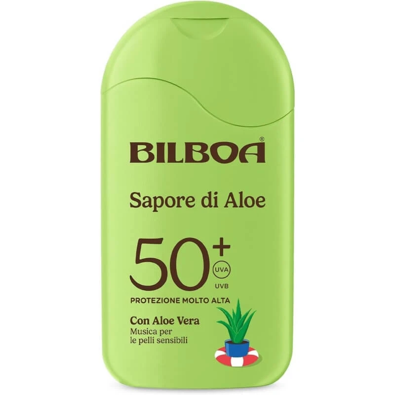 Bilboa Zonnebrandcrème SPF 50+ met aloë-geur, zeer hoge bescherming, 200 ml