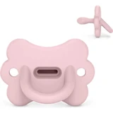 Suavinex Butterfly Selection Color Essence 0-6 maanden - Siliconenfopspeen - Roze