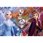 Clementoni Frozen 2-puzzel, 104 stukjes, 62 x 42 cm