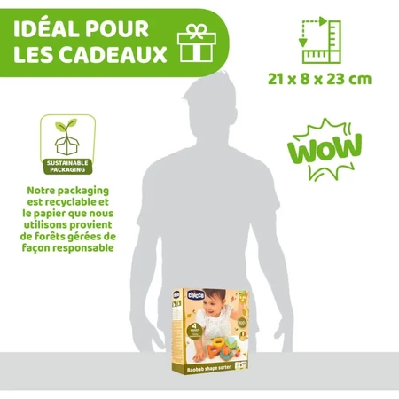 Chicco Baobab Eco – Formen und Puzzles