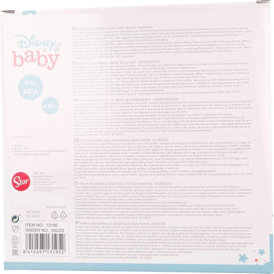 Stor Disney Baby Mickey Mouse - Set de alimentación a partir de los 10 meses
