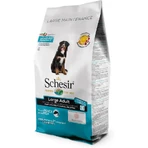 Schesir Large Maintenance Large Adult met vissmaak – Compleet voer voor grote volwassen honden, 12 kg