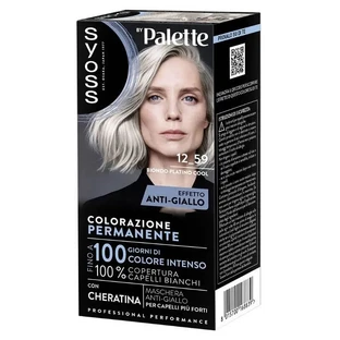 Syoss Haarkleuringsset - Permanente haarkleuring 12-59 Cool Platinum Blonde