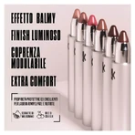 Veralab Overskin Click 'n' Kiss - Glanzende lippenstift met een balsemachtige finish, nr. 05 Sugar Berry