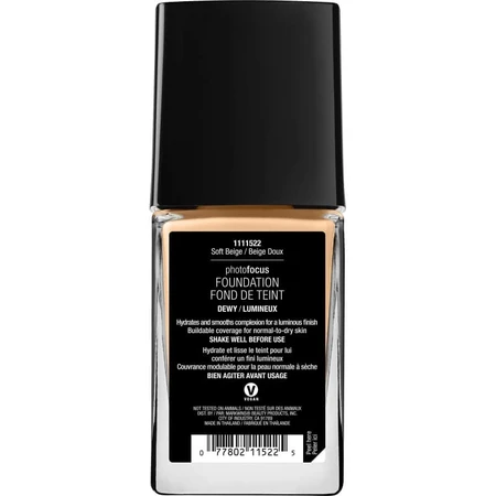 Wet n Wild Photo Focus Dewy Foundation - Foundation - Nr. 522 Soft Beige