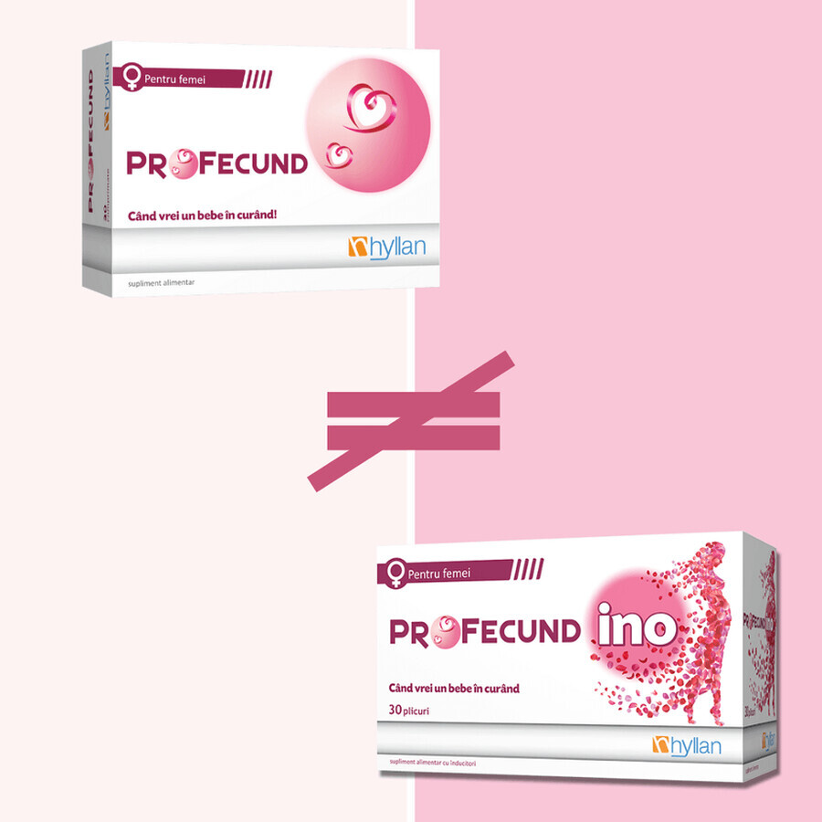 Profecund INO, Pack Promotionnel 1+1, 30 sachets, Hyllan