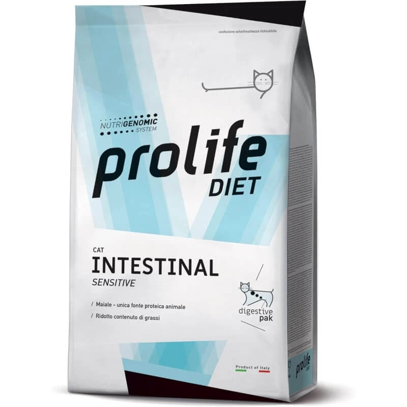 Prolife Diet Cat Intestinal Sensitive - Compleet kattenvoer, 1,5 kg