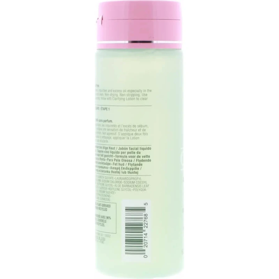 Clinique All About Clean für fettige Haut – Flüssigseife für Mischhaut bis fettige Haut, 200 ml