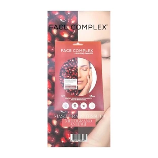 Pomegranate Face Complex – Feuchtigkeitsspendende und hautaufhellende Gesichtsmaske, 28 g