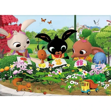 Lisciani Bing: Laten we de natuur observeren – Maxi-puzzel met 24 stukjes