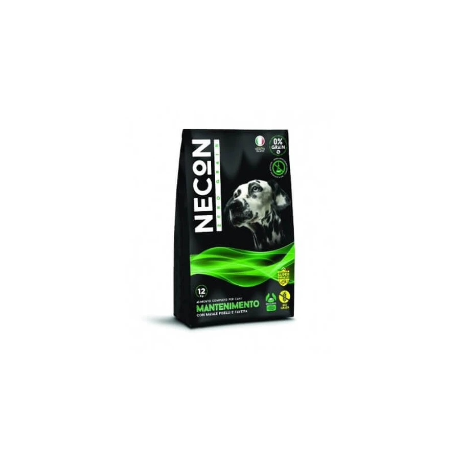 Necon Zero Grain Maintenance dierenvoeding met varkensvlees – Compleet hondenvoer, 3 kg