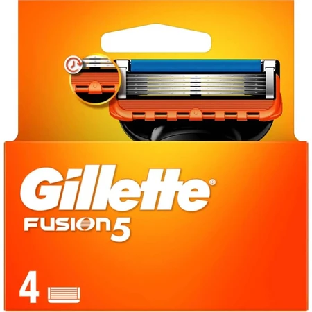 Gillette Fusion 5 – wkład z 4 ostrzami: ceny i cechy