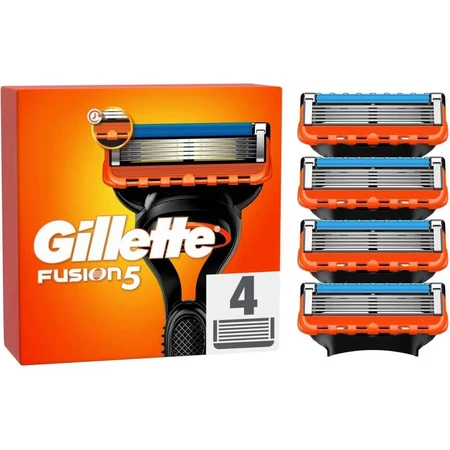 Gillette Fusion 5 – wkład z 4 ostrzami: ceny i cechy