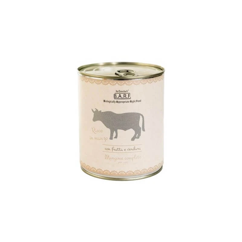 Dr. Clauder's B.A.R.F. Rundvlees - Compleet hondenvoer, 800 g