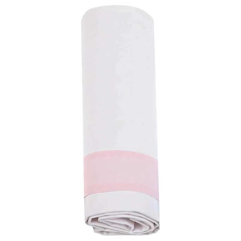 Picci Colorelle - Complete wiegset - 2 lakens + 1 kussensloop - Roze